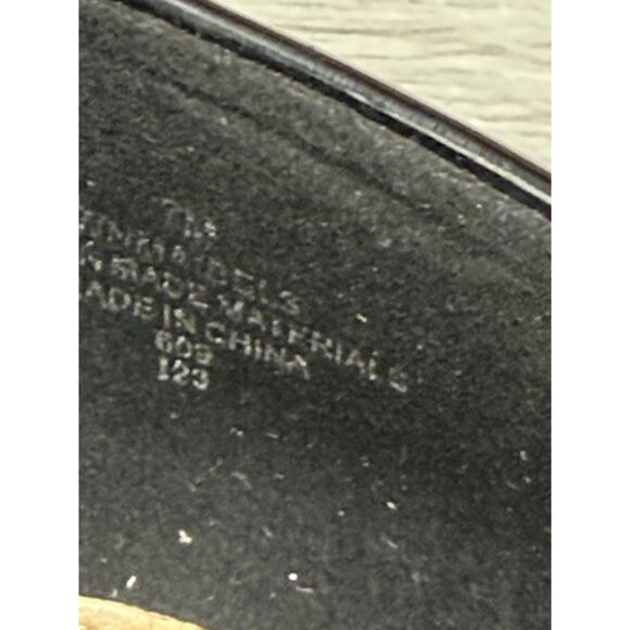 NEW Nine West Black Patent Loafers Size 7M Chunky Lug Dark Academia Work office - Picture 9 of 9